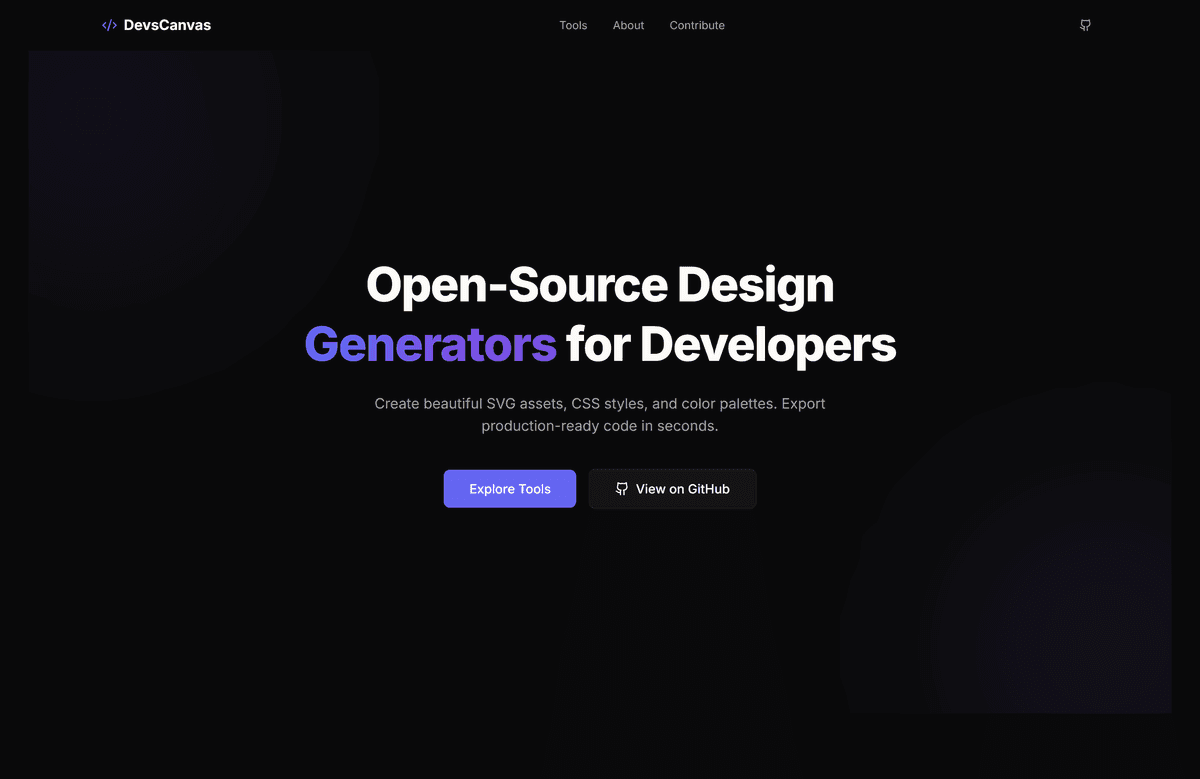 DevsCanvas project